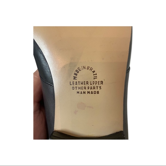 Arpeggios Paige Black Leather Loafers - Picture 4 of 6